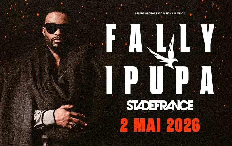 Affiche du concert de Fally Ipupa au Stade de France — 28 mai 2026